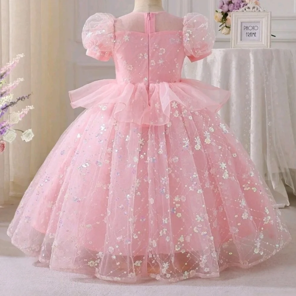 Elegant Pink Princess Dress